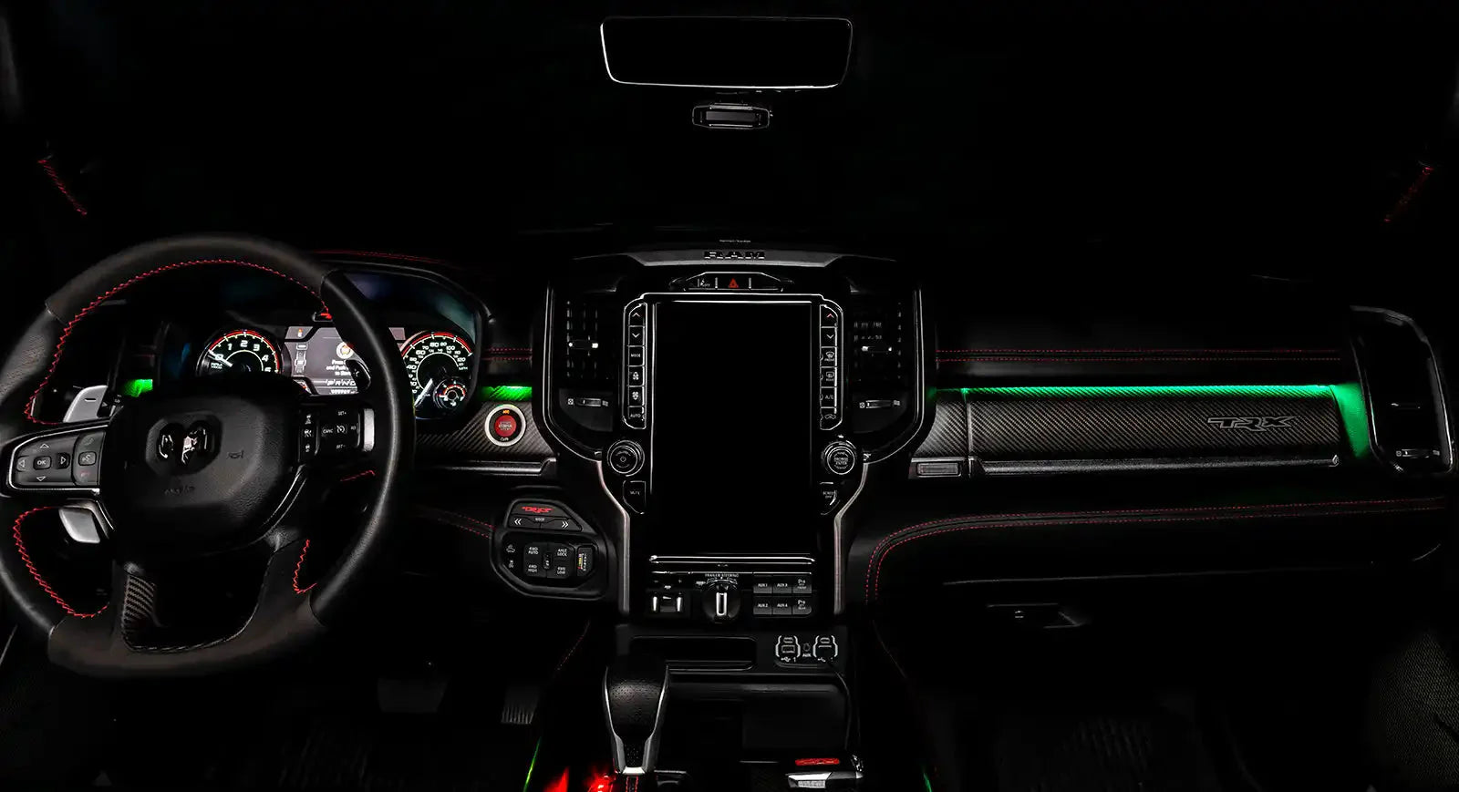 ORACLE Lighting 2019-2024 RAM Dash Interior Ambient Lighting ColorSHIFT RGB Conversion Kit by ORACLE Lighting