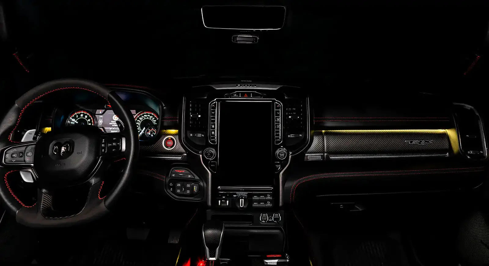 ORACLE Lighting 2019-2024 RAM Dash Interior Ambient Lighting ColorSHIFT RGB Conversion Kit by ORACLE Lighting