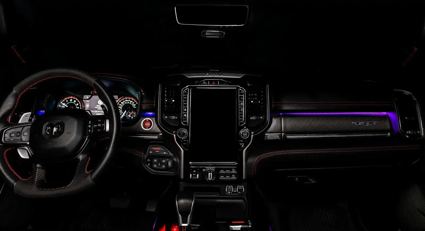 ORACLE Lighting 2019-2024 RAM Dash Interior Ambient Lighting ColorSHIFT RGB Conversion Kit by ORACLE Lighting