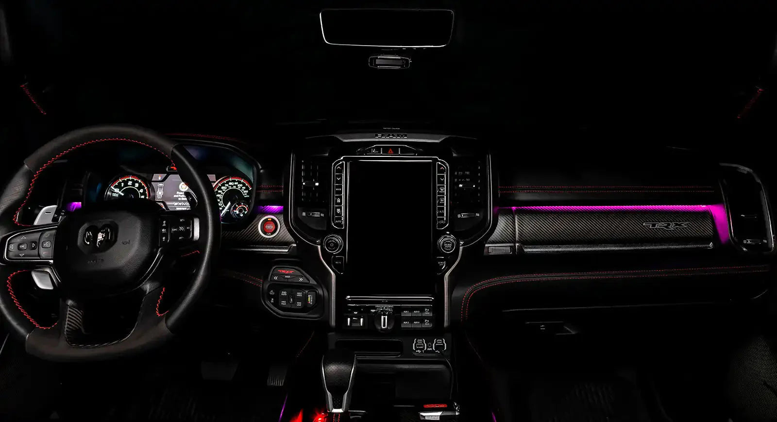 ORACLE Lighting 2019-2024 RAM Dash Interior Ambient Lighting ColorSHIFT RGB Conversion Kit by ORACLE Lighting