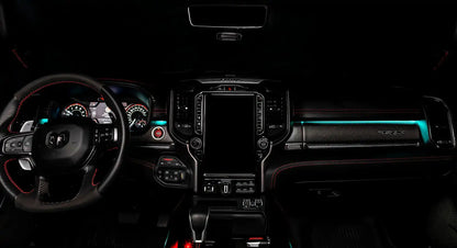 ORACLE Lighting 2019-2024 RAM Dash Interior Ambient Lighting ColorSHIFT RGB Conversion Kit by ORACLE Lighting