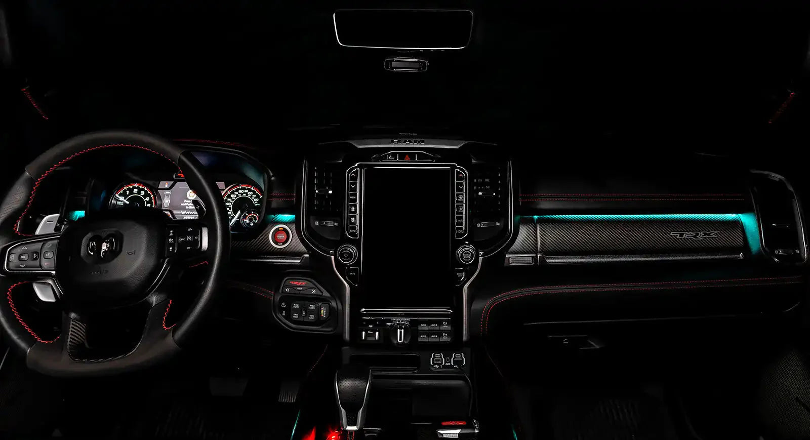 ORACLE Lighting 2019-2024 RAM Dash Interior Ambient Lighting ColorSHIFT RGB Conversion Kit by ORACLE Lighting