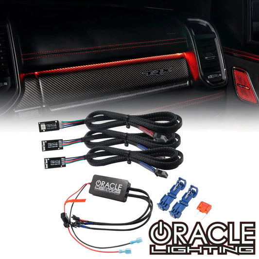 ORACLE Lighting 2019-2024 RAM Dash Interior Ambient Lighting ColorSHIFT RGB Conversion Kit by ORACLE Lighting