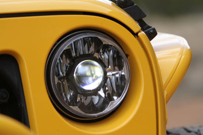 KC Headlights Gravity LED 7in 2-Light 2007-2018 Jeep Wrangler JK by KC HiLiTES