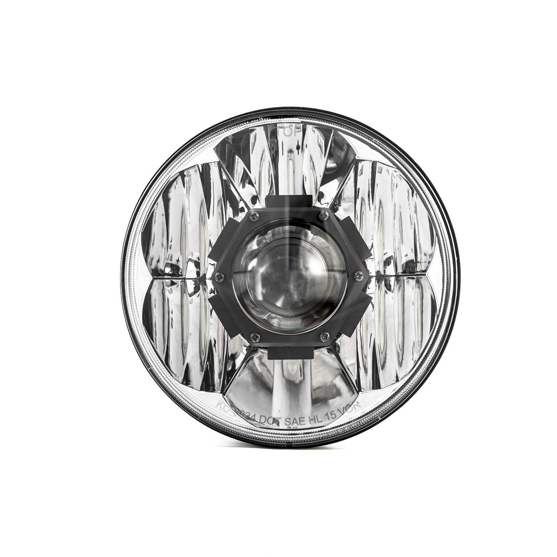 KC Headlights Gravity LED 7in 2-Light 2007-2018 Jeep Wrangler JK by KC HiLiTES