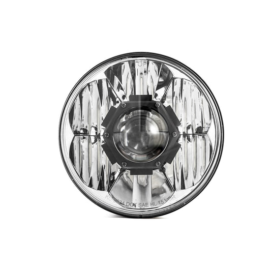 KC Headlights Gravity LED 7in 2-Light 2018-2024 Jeep Wrangler JL Gladiator JT by KC HiLiTES