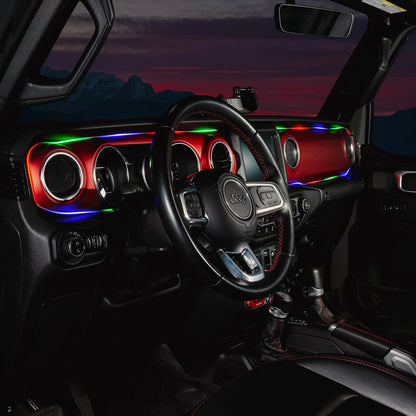 2018-2023 Jeep Wrangler JL/Gladiator JT Dynamic ColorSHIFT LED Interior Dash Board Kit by ORACLE Lighting