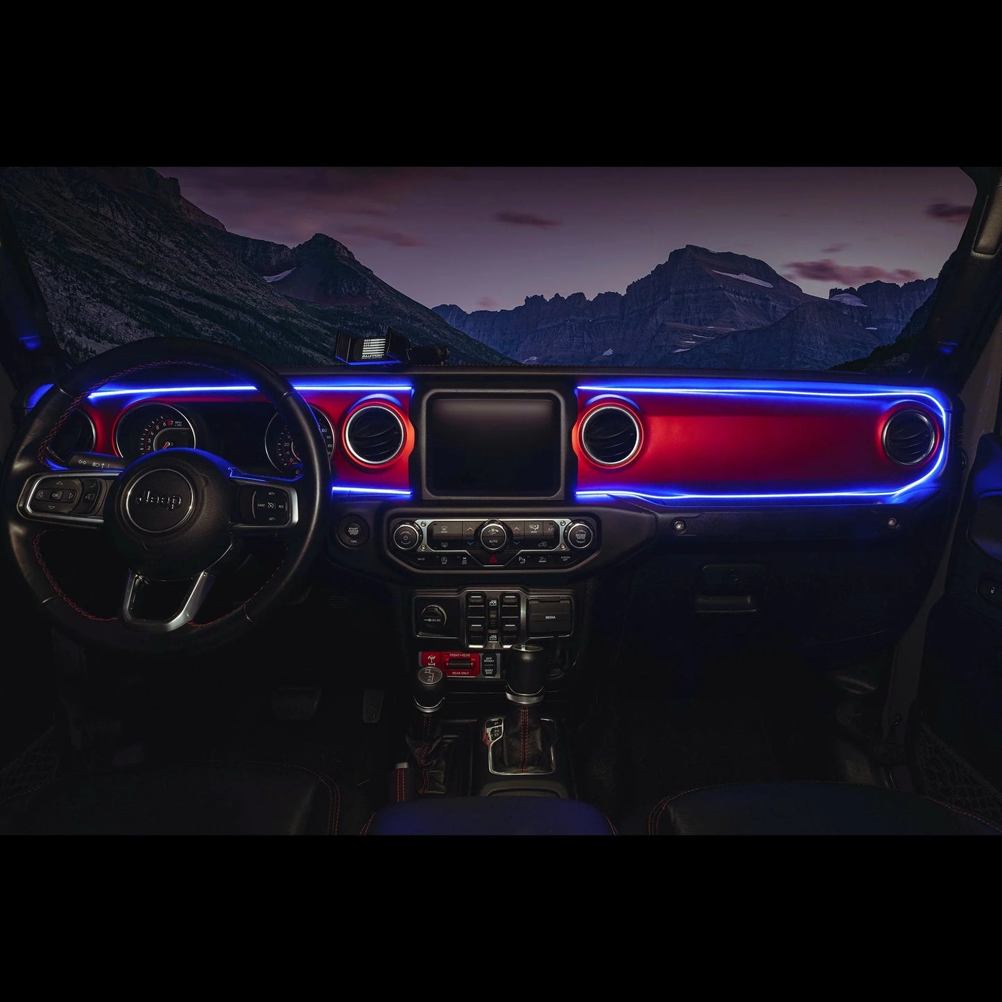 2018-2023 Jeep Wrangler JL/Gladiator JT Dynamic ColorSHIFT LED Interior Dash Board Kit by ORACLE Lighting