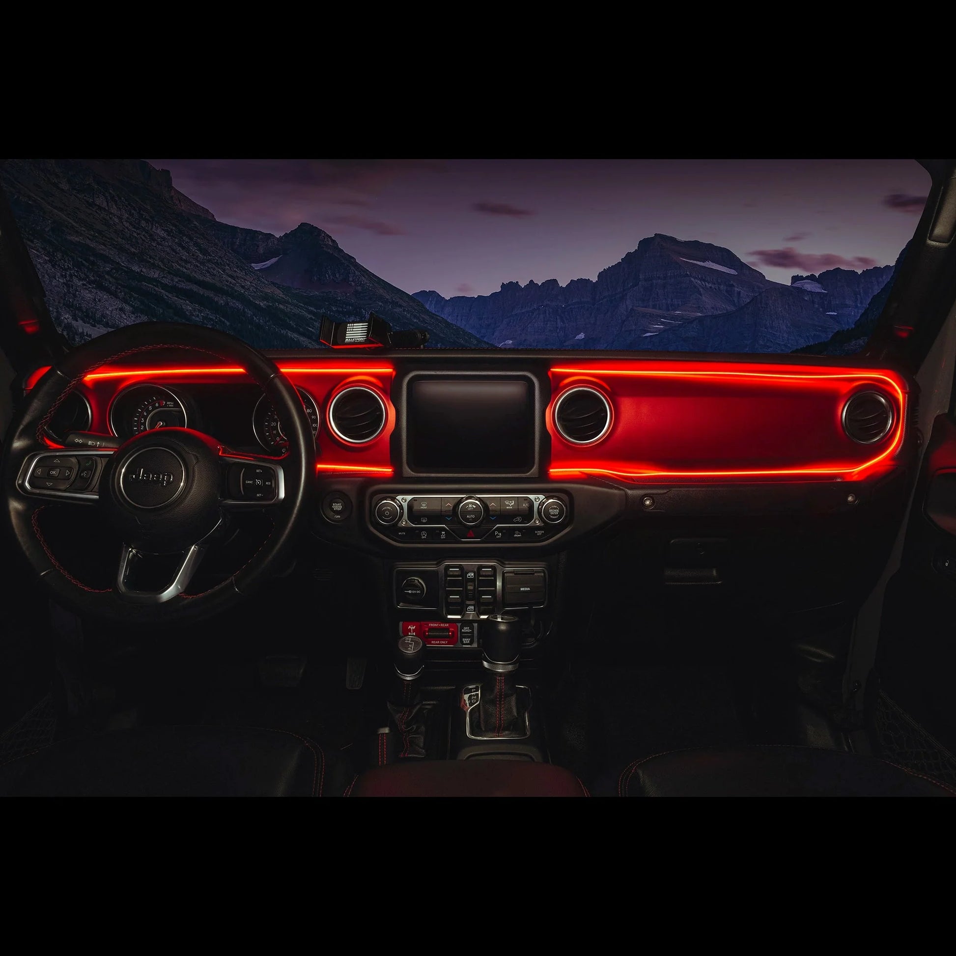2018-2023 Jeep Wrangler JL/Gladiator JT Dynamic ColorSHIFT LED Interior Dash Board Kit by ORACLE Lighting