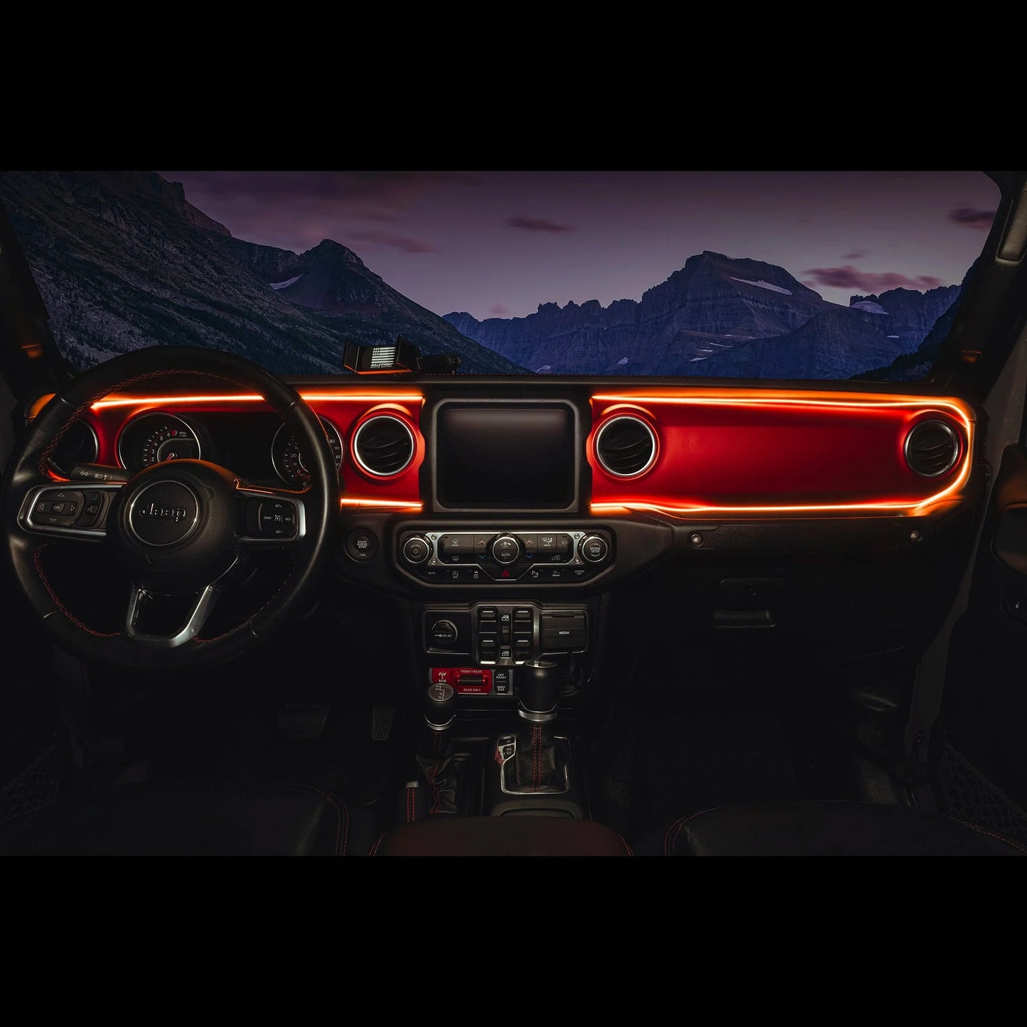2018-2023 Jeep Wrangler JL/Gladiator JT Dynamic ColorSHIFT LED Interior Dash Board Kit by ORACLE Lighting
