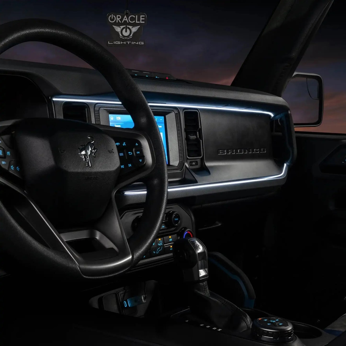 2021-2025 Ford Bronco Dynamic ColorSHIFT LED Dash Kit - USB Plug & Play Interior Lighting by ORACLE Lighting