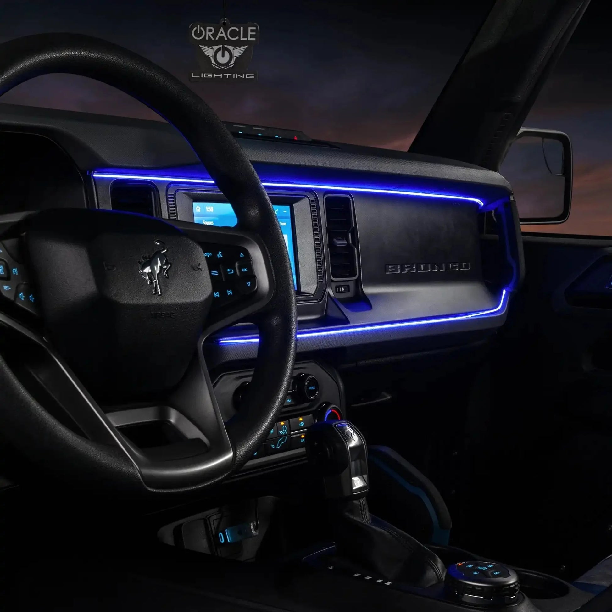 2021-2025 Ford Bronco Dynamic ColorSHIFT LED Dash Kit - USB Plug & Play Interior Lighting by ORACLE Lighting