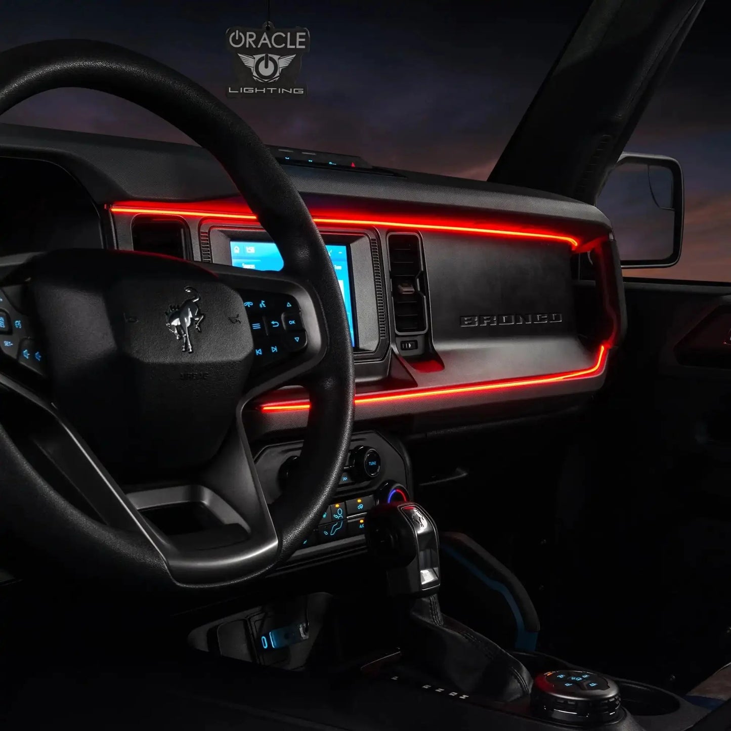 2021-2025 Ford Bronco Dynamic ColorSHIFT LED Dash Kit - USB Plug & Play Interior Lighting by ORACLE Lighting