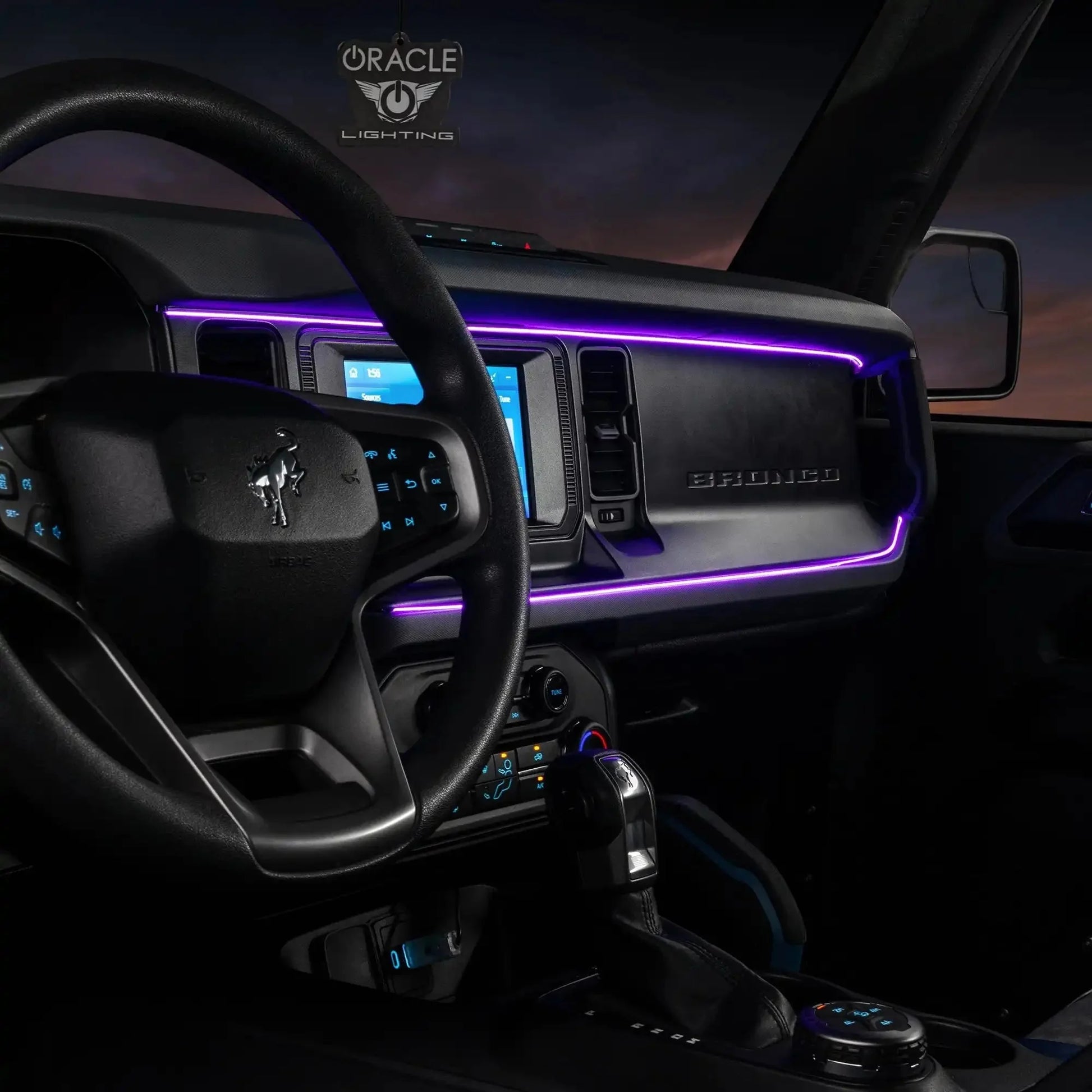 2021-2025 Ford Bronco Dynamic ColorSHIFT LED Dash Kit - USB Plug & Play Interior Lighting by ORACLE Lighting