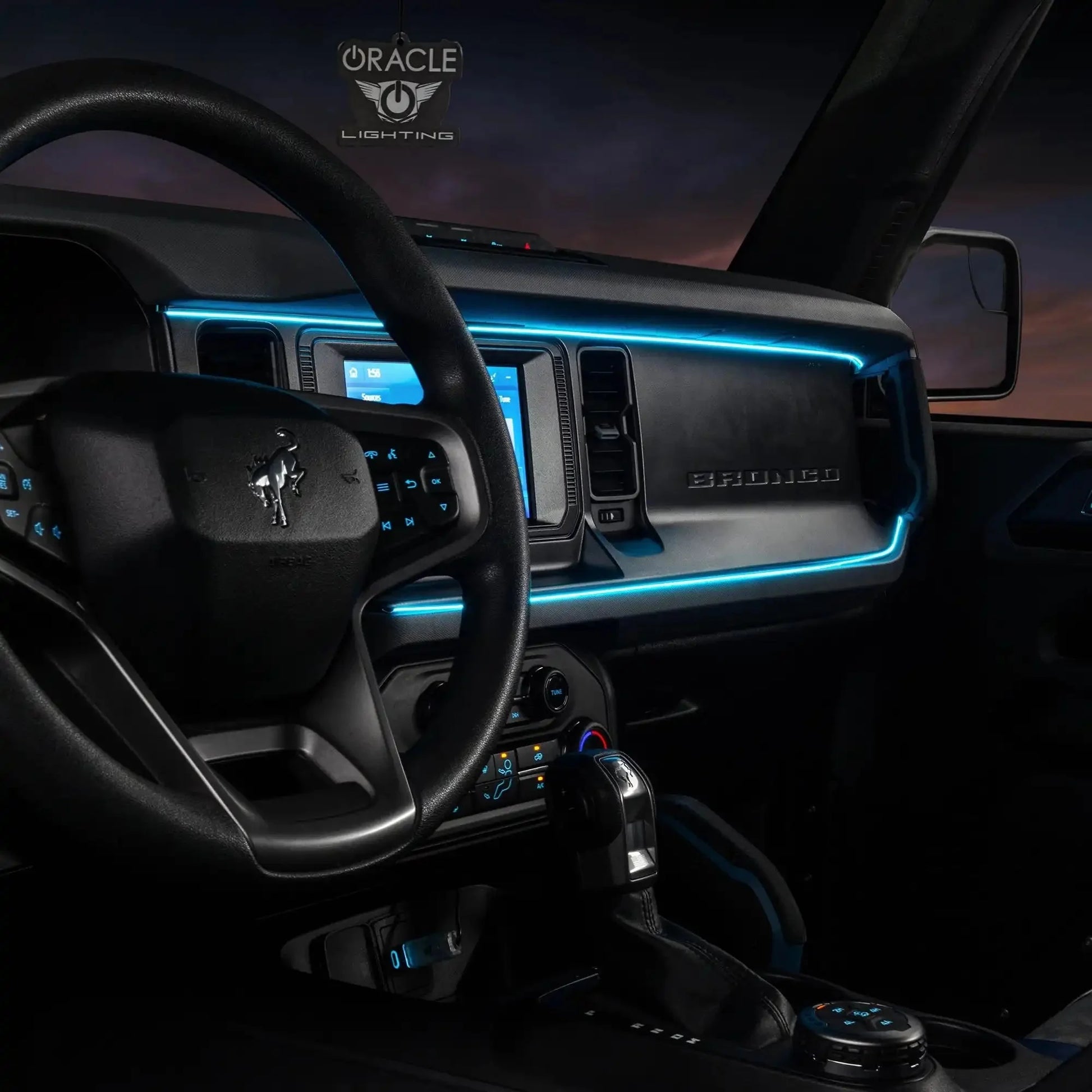 2021-2025 Ford Bronco Dynamic ColorSHIFT LED Dash Kit - USB Plug & Play Interior Lighting by ORACLE Lighting