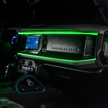 2021-2025 Ford Bronco Dynamic ColorSHIFT LED Dash Kit - USB Plug & Play Interior Lighting by ORACLE Lighting