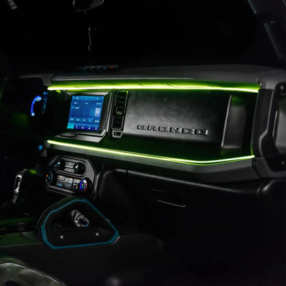 2021-2025 Ford Bronco Dynamic ColorSHIFT LED Dash Kit - USB Plug & Play Interior Lighting by ORACLE Lighting