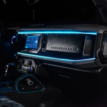 2021-2025 Ford Bronco Dynamic ColorSHIFT LED Dash Kit - USB Plug & Play Interior Lighting by ORACLE Lighting