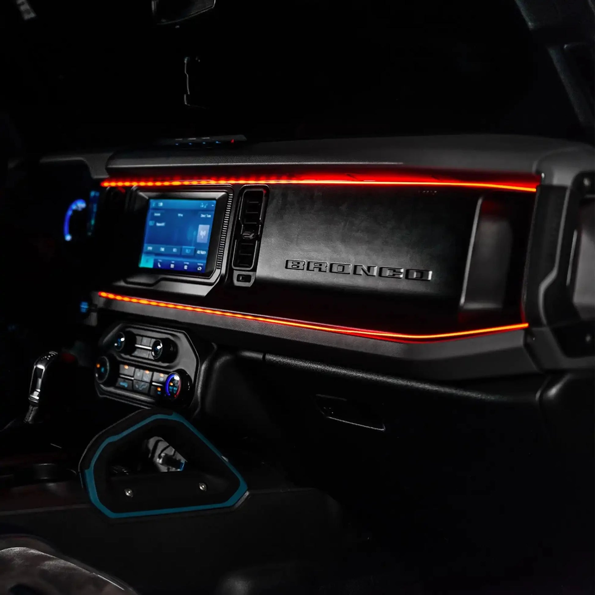2021-2025 Ford Bronco Dynamic ColorSHIFT LED Dash Kit - USB Plug & Play Interior Lighting by ORACLE Lighting