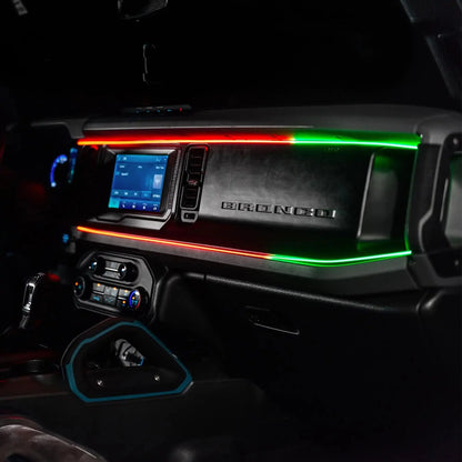 2021-2025 Ford Bronco Dynamic ColorSHIFT LED Dash Kit - USB Plug & Play Interior Lighting by ORACLE Lighting