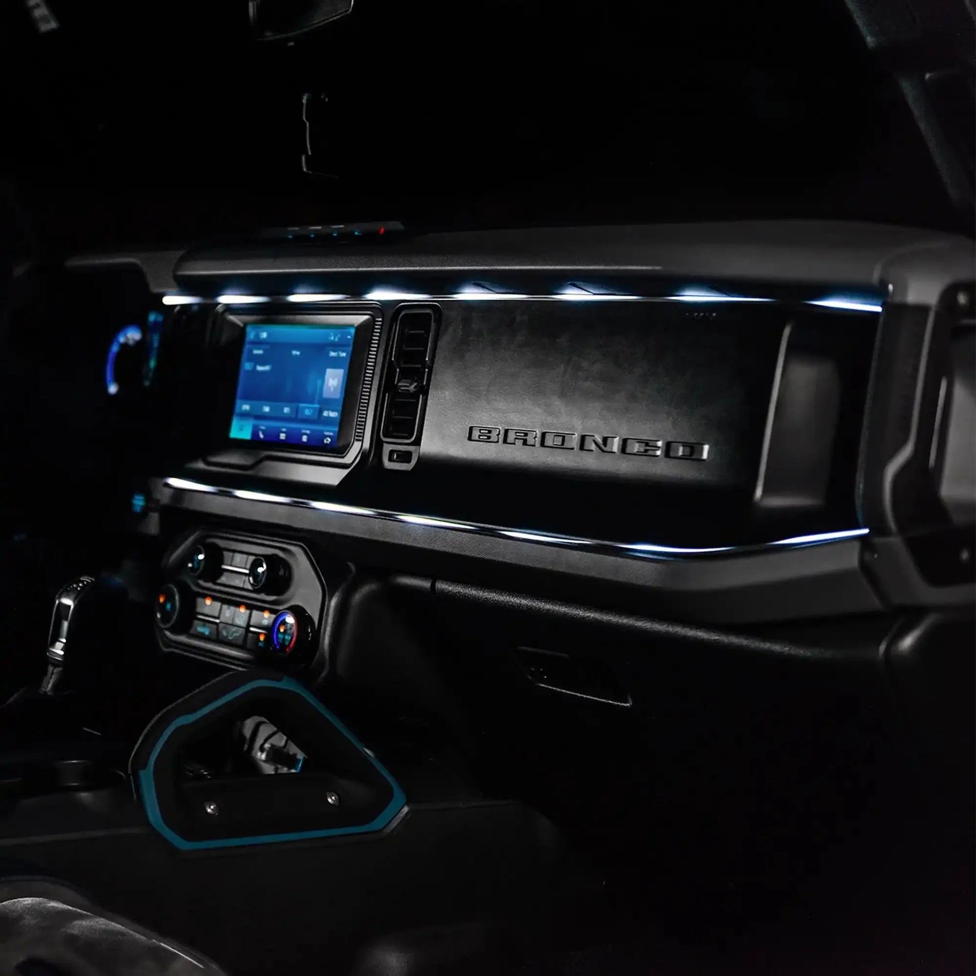 2021-2025 Ford Bronco Dynamic ColorSHIFT LED Dash Kit - USB Plug & Play Interior Lighting by ORACLE Lighting
