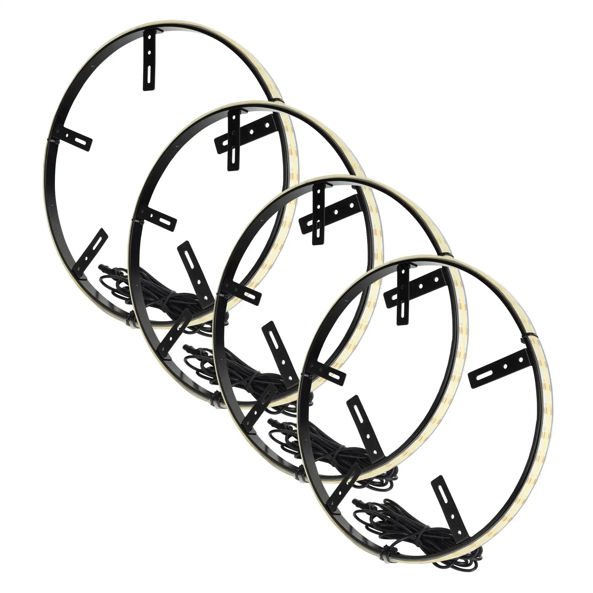 ORACLE Lighting LED Illuminated Wheel Rings - 16.5" PLASMA™ by ORACLE Lighting