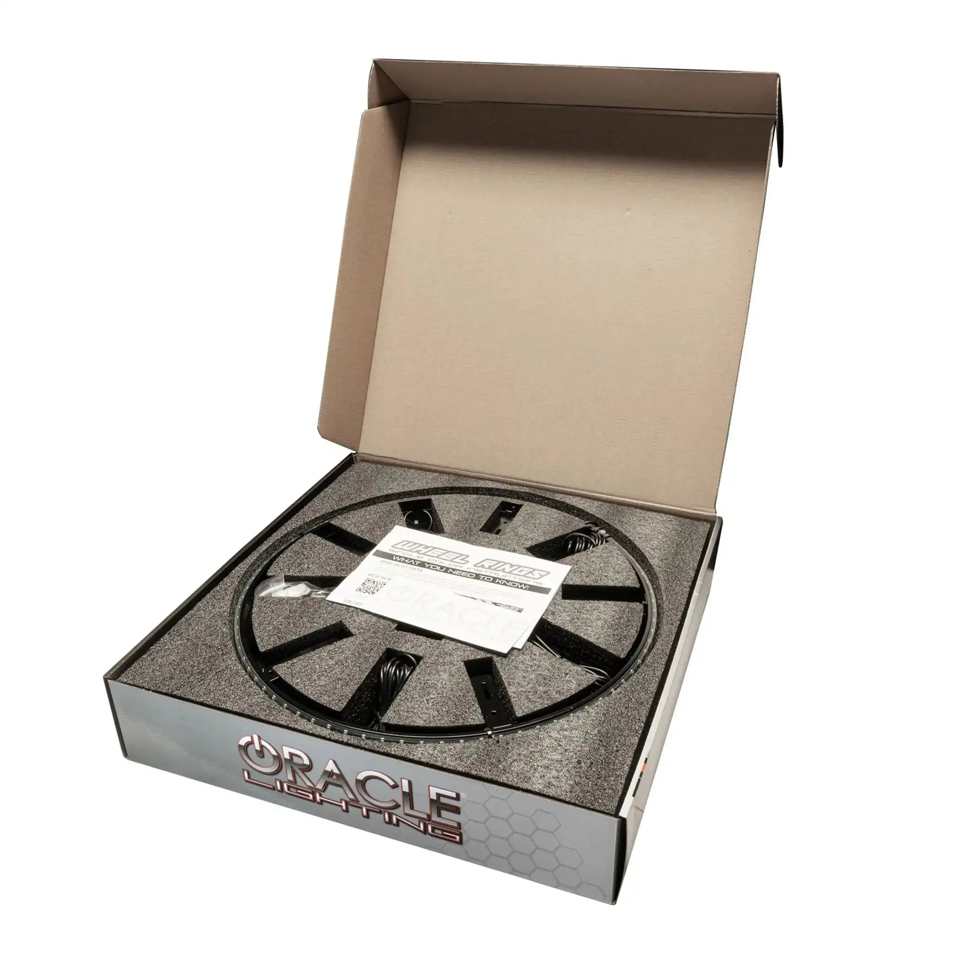 ORACLE Lighting LED Illuminated Wheel Rings - 16.5" PLASMA™ by ORACLE Lighting