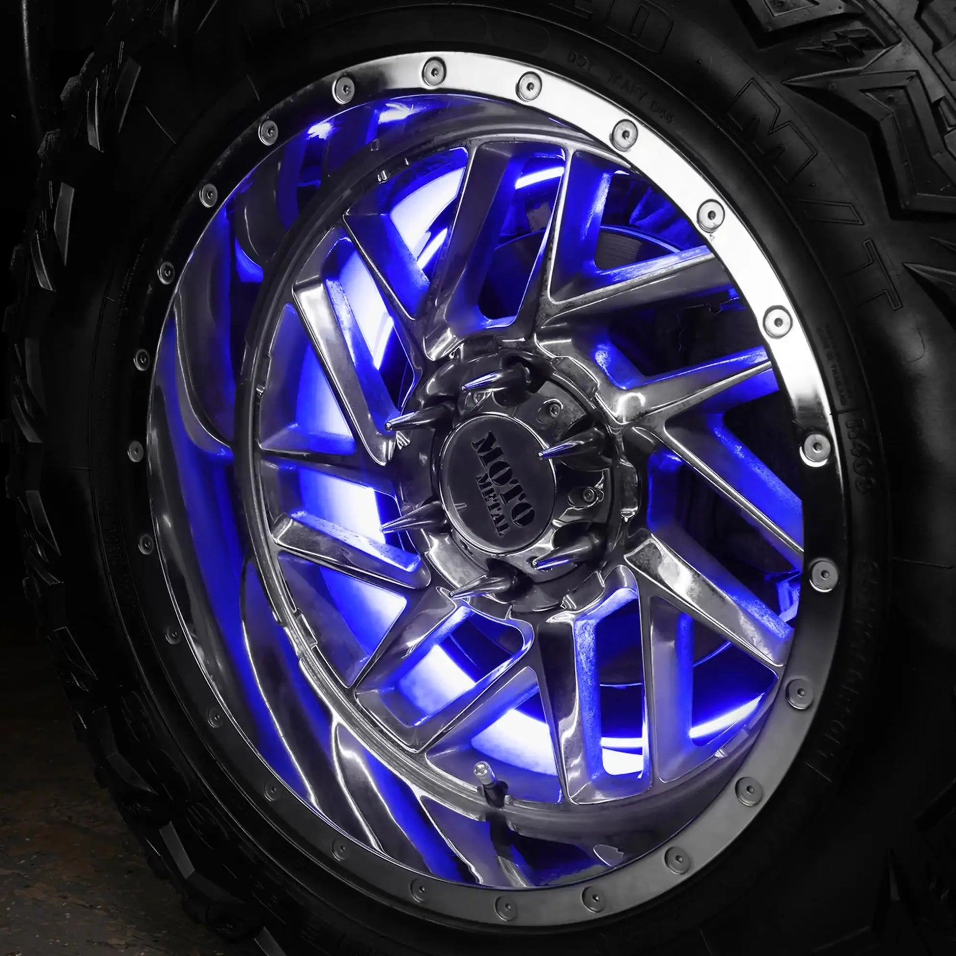 ORACLE Lighting LED Illuminated Wheel Rings - 16.5" PLASMA™ by ORACLE Lighting