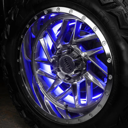 ORACLE Lighting LED Illuminated Wheel Rings - 16.5" PLASMA™ by ORACLE Lighting