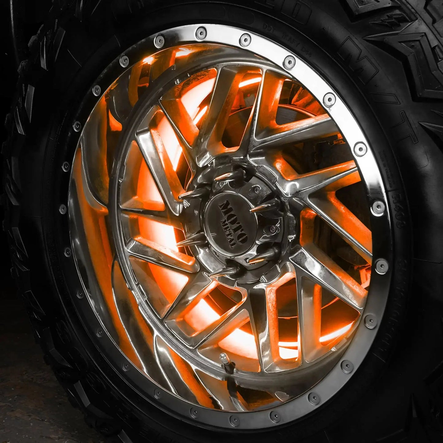 ORACLE Lighting LED Illuminated Wheel Rings - 16.5" PLASMA™ by ORACLE Lighting