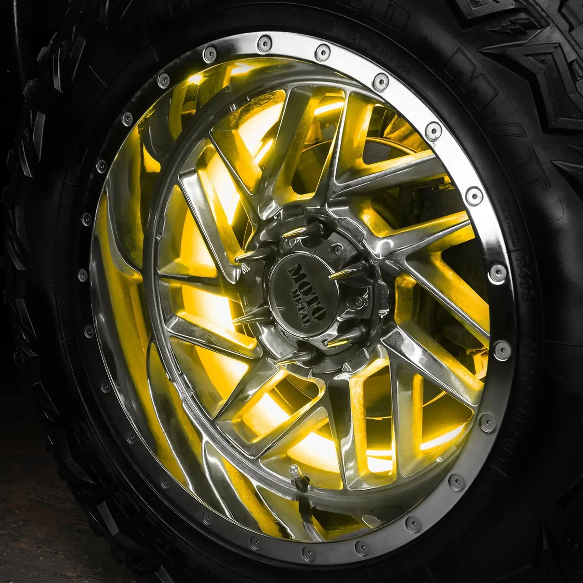 ORACLE Lighting LED Illuminated Wheel Rings - 16.5" PLASMA™ by ORACLE Lighting