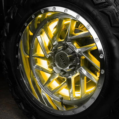 ORACLE Lighting LED Illuminated Wheel Rings - 16.5" PLASMA™ by ORACLE Lighting