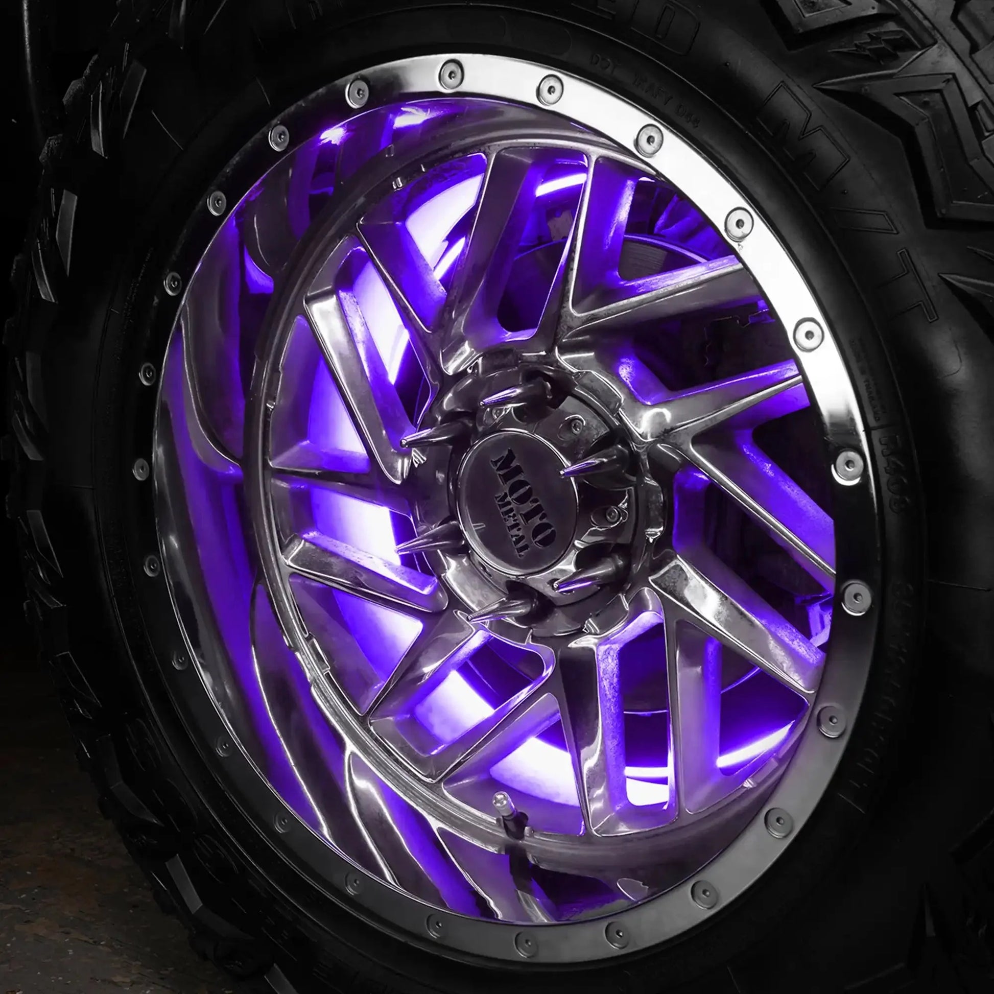 ORACLE Lighting LED Illuminated Wheel Rings - 16.5" PLASMA™ by ORACLE Lighting