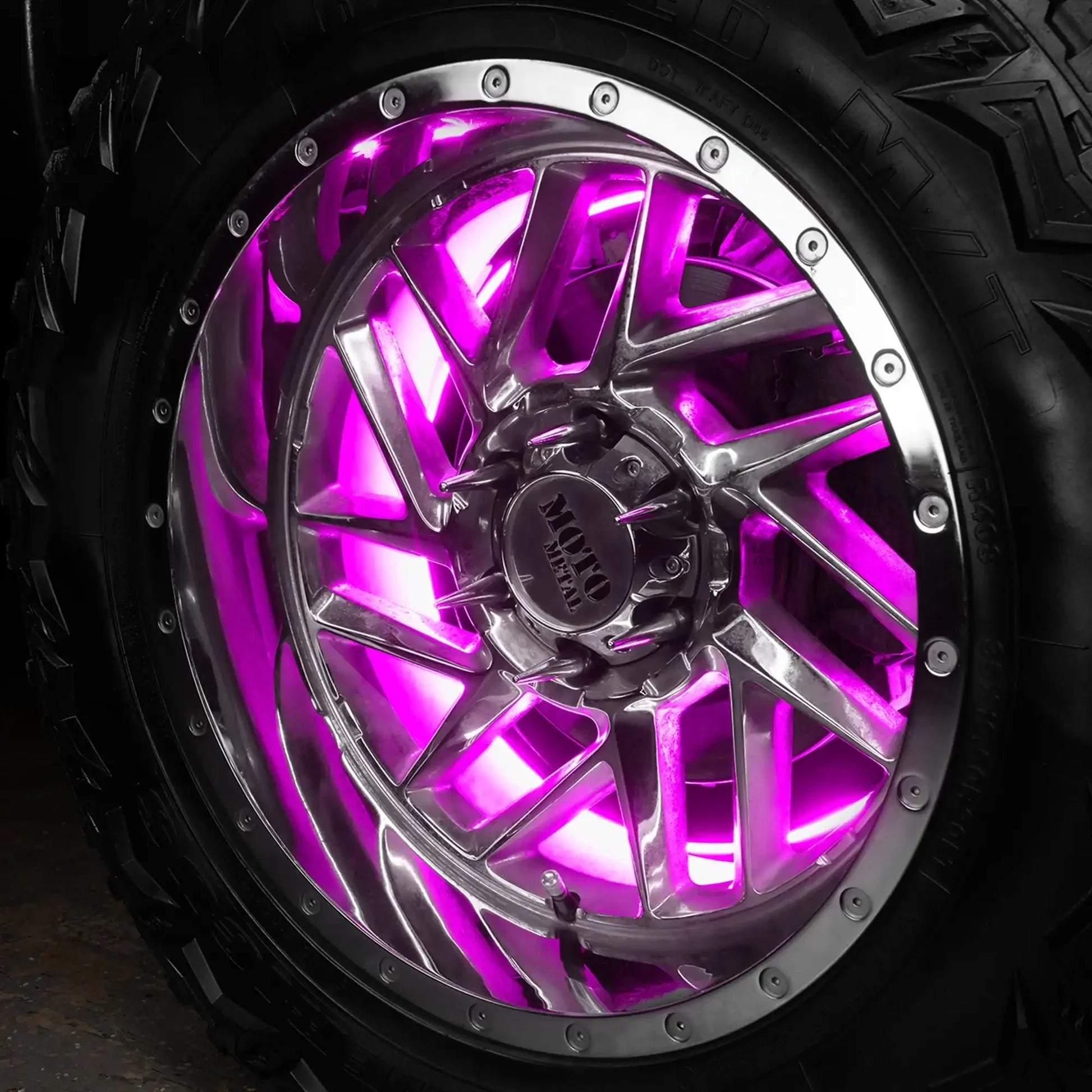 ORACLE Lighting LED Illuminated Wheel Rings - 16.5" PLASMA™ by ORACLE Lighting