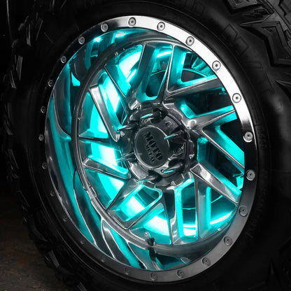 ORACLE Lighting LED Illuminated Wheel Rings - 16.5" PLASMA™ by ORACLE Lighting