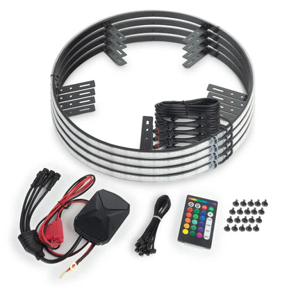 ORACLE Lighting LED Illuminated Wheel Rings - 16.5" PLASMA™ by ORACLE Lighting