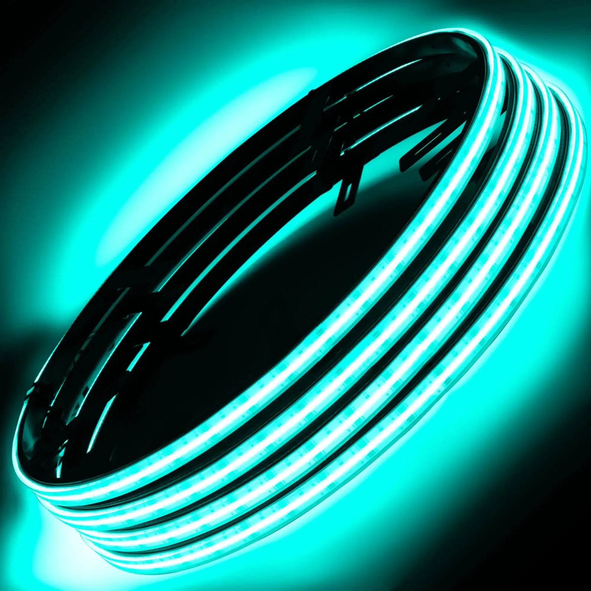 ORACLE Lighting LED Illuminated Wheel Rings - 16.5" PLASMA™ by ORACLE Lighting