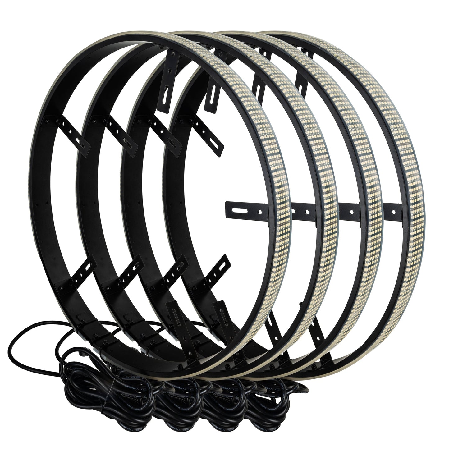 XTREME Illumination 5-Row LED Wheel Rings- WHITE - PRE-ORDER by ORACLE Lighting