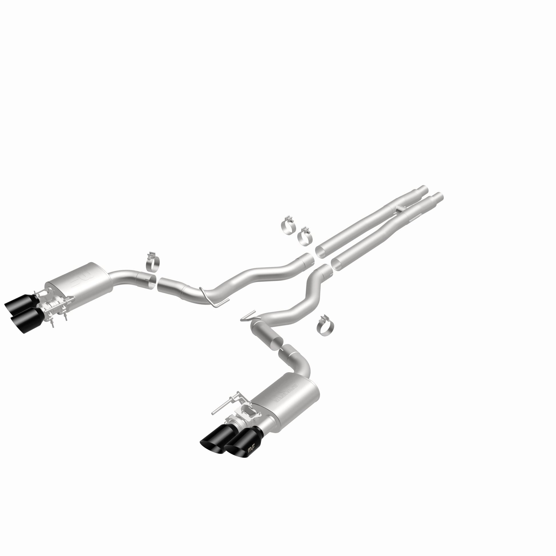 Magnaflow Competition Series Black Chrome Tips Cat-Back System by MagnaFlow Exhaust Products