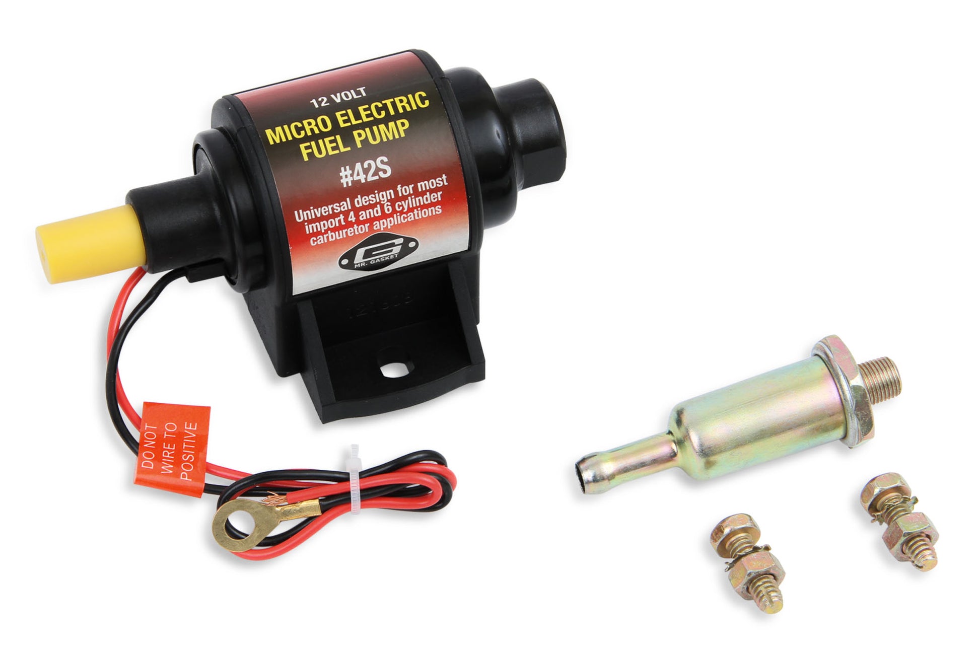 2 - 3.5 PSI - 28 GPH - Gasoline - For Carburetor by Mr Gasket