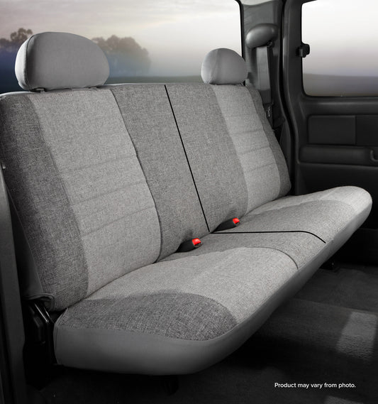 OE30 Series - Oe Tweed Custom Fit Rear Seat Cover- Gray by FIA