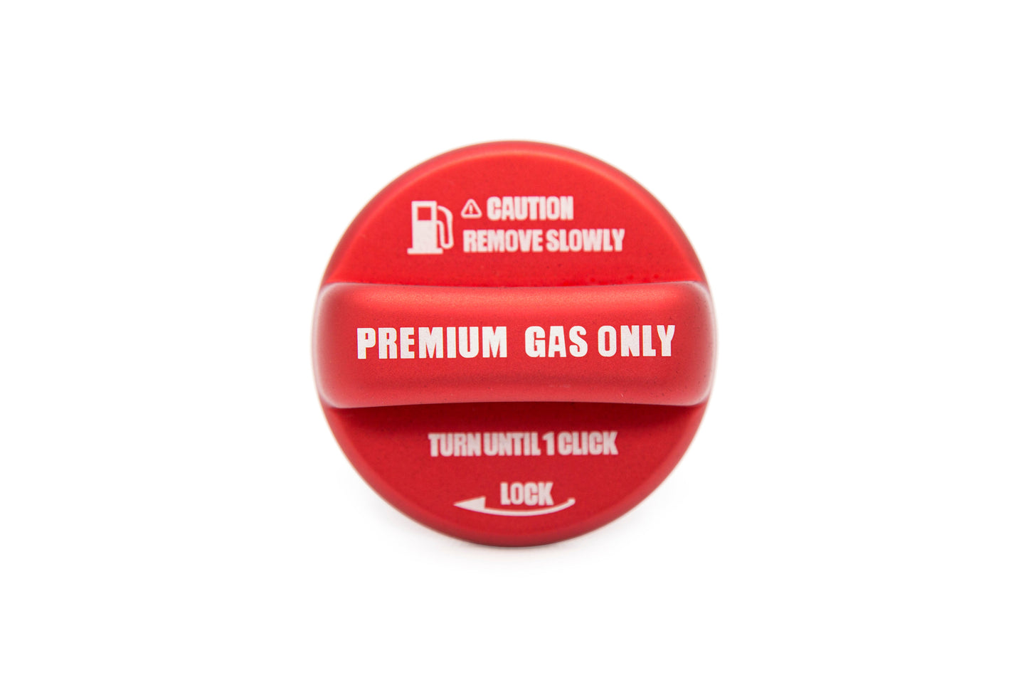 OLM Anodized Red Fuel Cap Cover - 15+ WRX / STI, 13+ FT86, 13+ Crosstrek, 14+ Forester, 12+ Impreza, by OLM