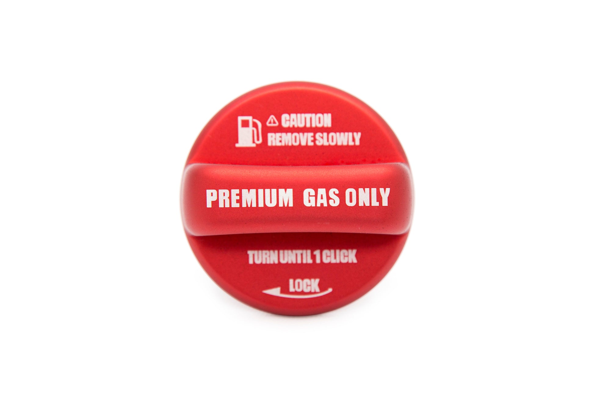 OLM Anodized Red Fuel Cap Cover - 15+ WRX / STI, 13+ FT86, 13+ Crosstrek, 14+ Forester, 12+ Impreza, by OLM