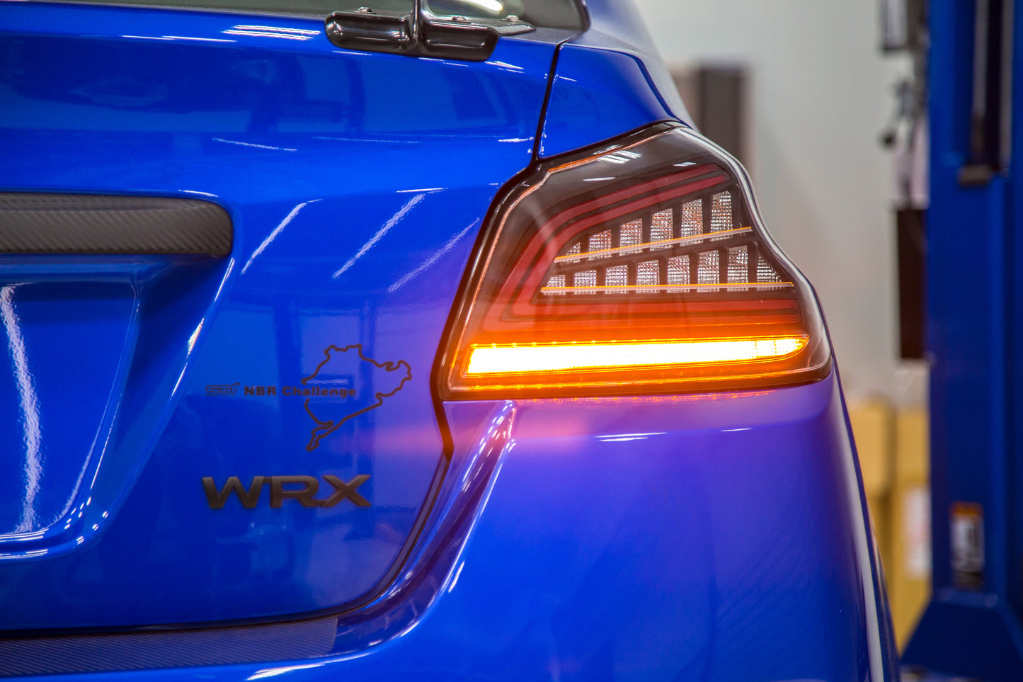 OLM Spec CR Tail Lights (Clear Lens, Black Base) - 2015-2021 Subaru WRX & STI by MYX Automotive