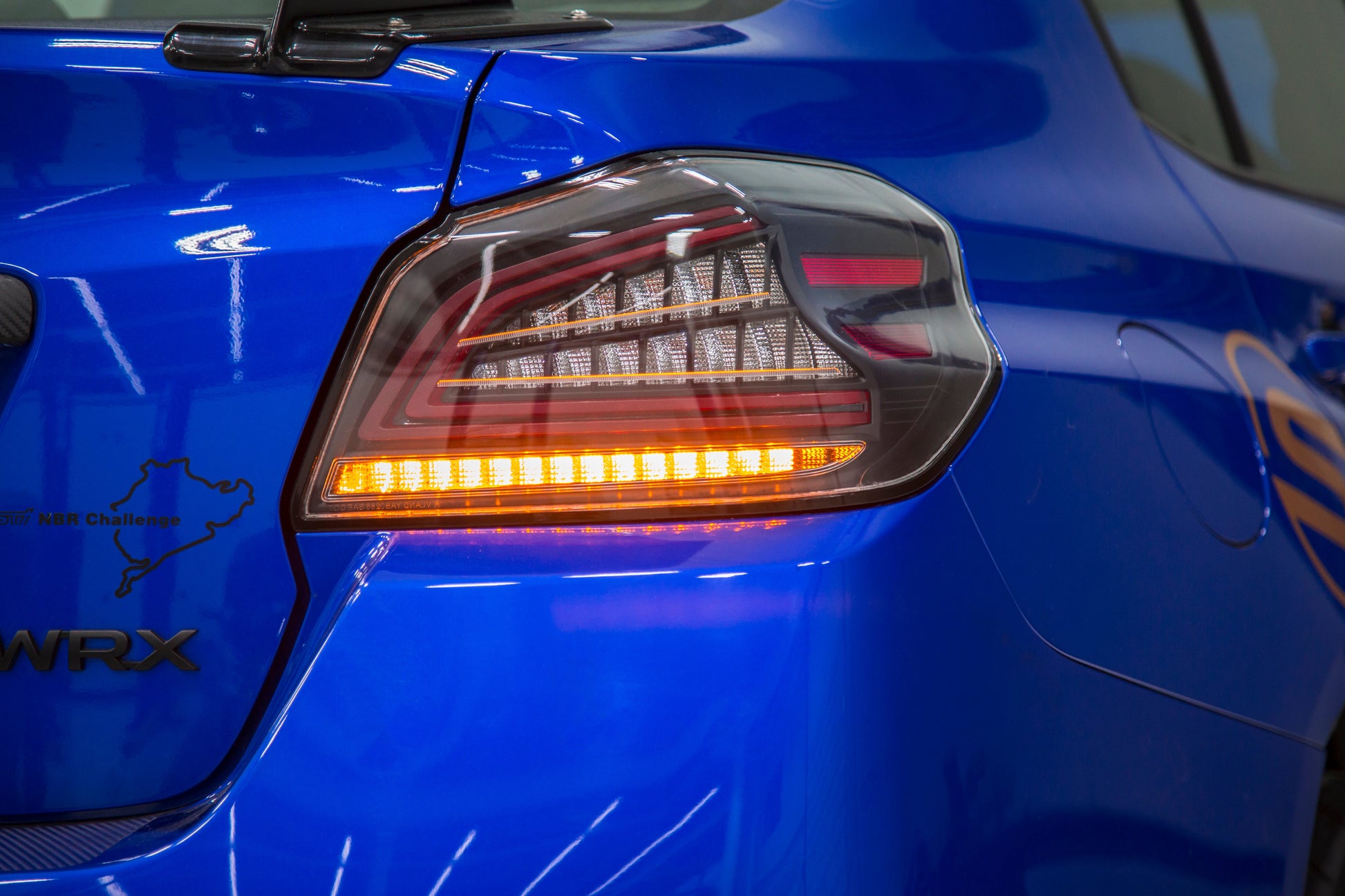 OLM Spec CR Tail Lights (Clear Lens, Black Base) - 2015-2021 Subaru WRX & STI by MYX Automotive