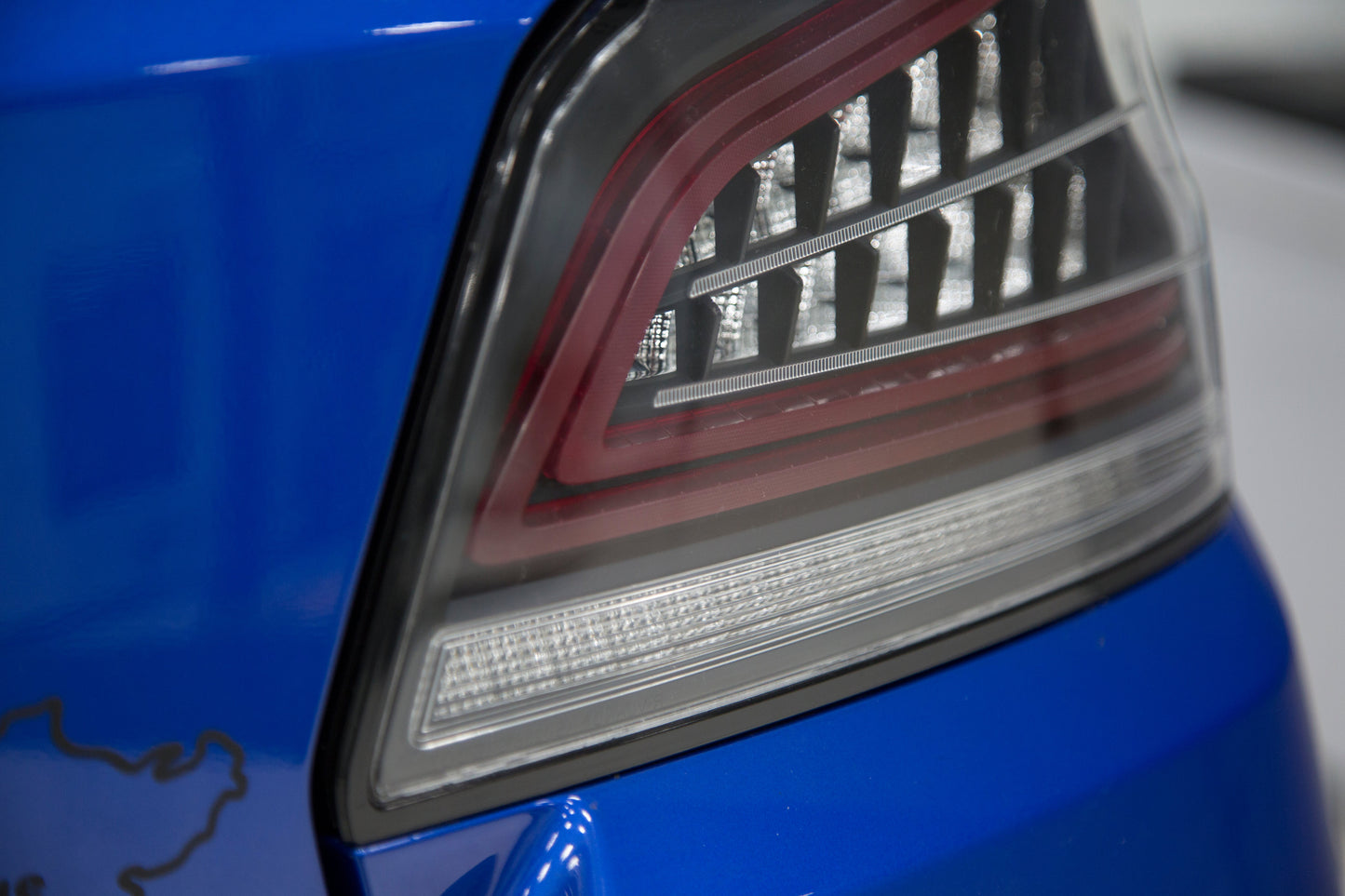 OLM Spec CR Tail Lights (Clear Lens, Black Base) - 2015-2021 Subaru WRX & STI by MYX Automotive
