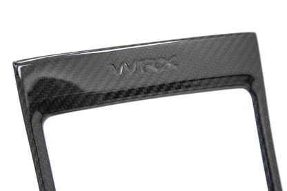 OLM LE Dry Carbon Fiber MT Shifter Trim Cover - 2015+ WRX MT by OLM