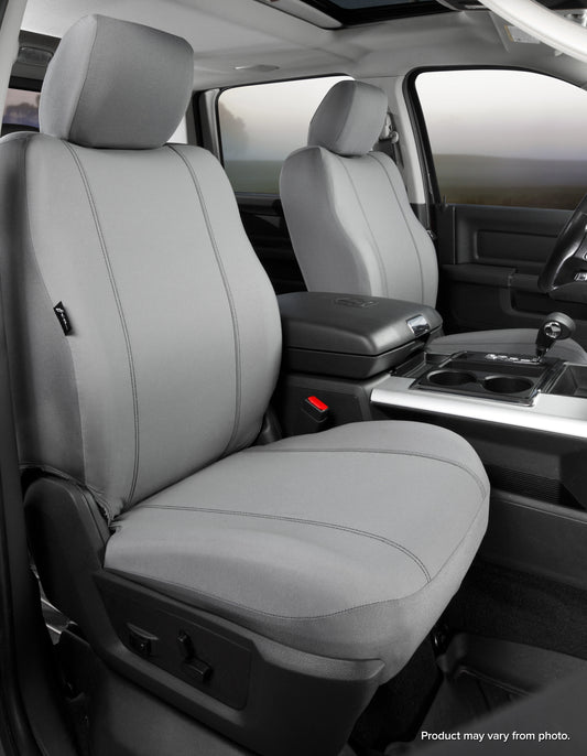 SP80 Series - Seat Protector Polyester Custom Fit Front Seat Cover - Gray by FIA