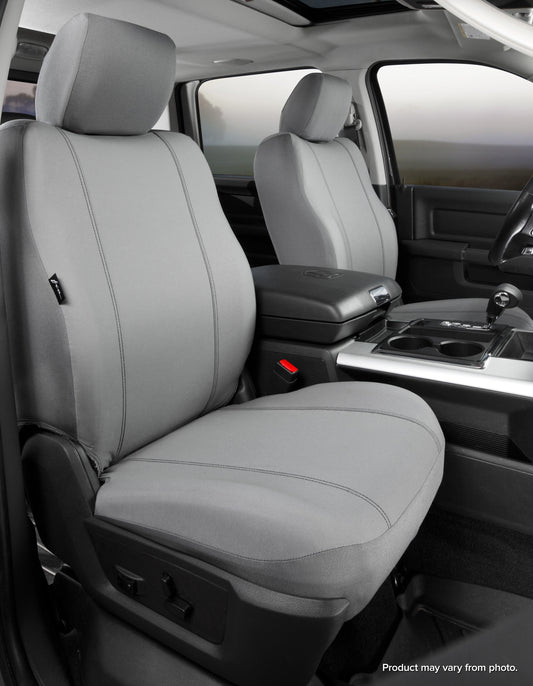 SP80 Series - Seat Protector Polyester Custom Fit Front Seat Cover - Gray by FIA