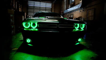 2015–23 Dodge Challenger Halo Lights — Standard Mount by ORACLE Lighting